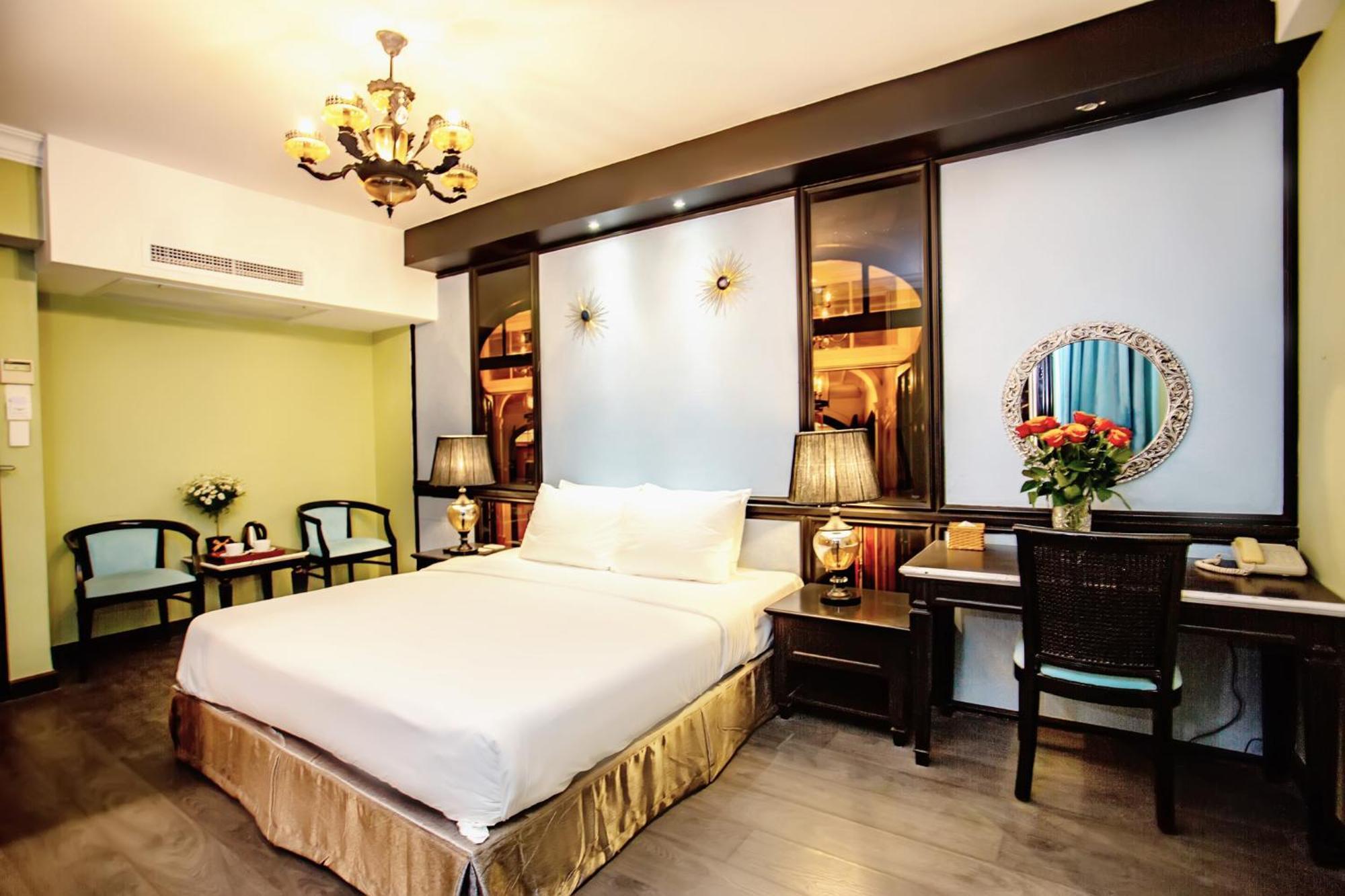 California Saigon Hotel & Rooftop Pool โฮจิมินห์ซิตี้ ห้อง รูปภาพ